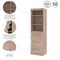 Bestar Pur 25W Storage Unit with 3 Drawers in rustic brown 26871-000009 - alternate 5